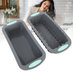 2-Pack Silicone Loaf Pan – Non-Stick Rectangular Baking Mold Silicone Loaf Pan Richie's
