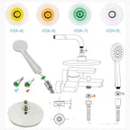 4-Pack Shower Flow Restrictor Set – Water Saving 4–9L/min Shower Flow Restrictor Richie's