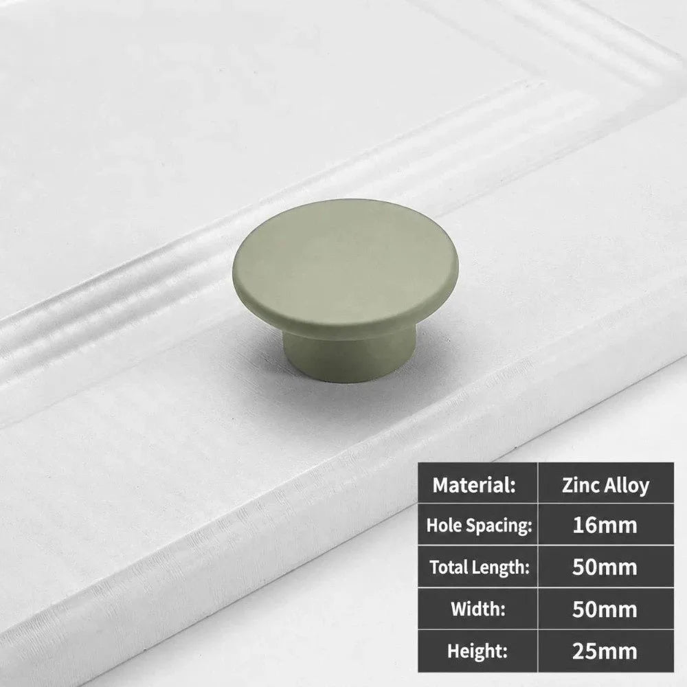 Zinc Alloy Cabinet Door Handle & Drawer Knob – Baked Paint Cabinet Door Handle Richie's 03-Green