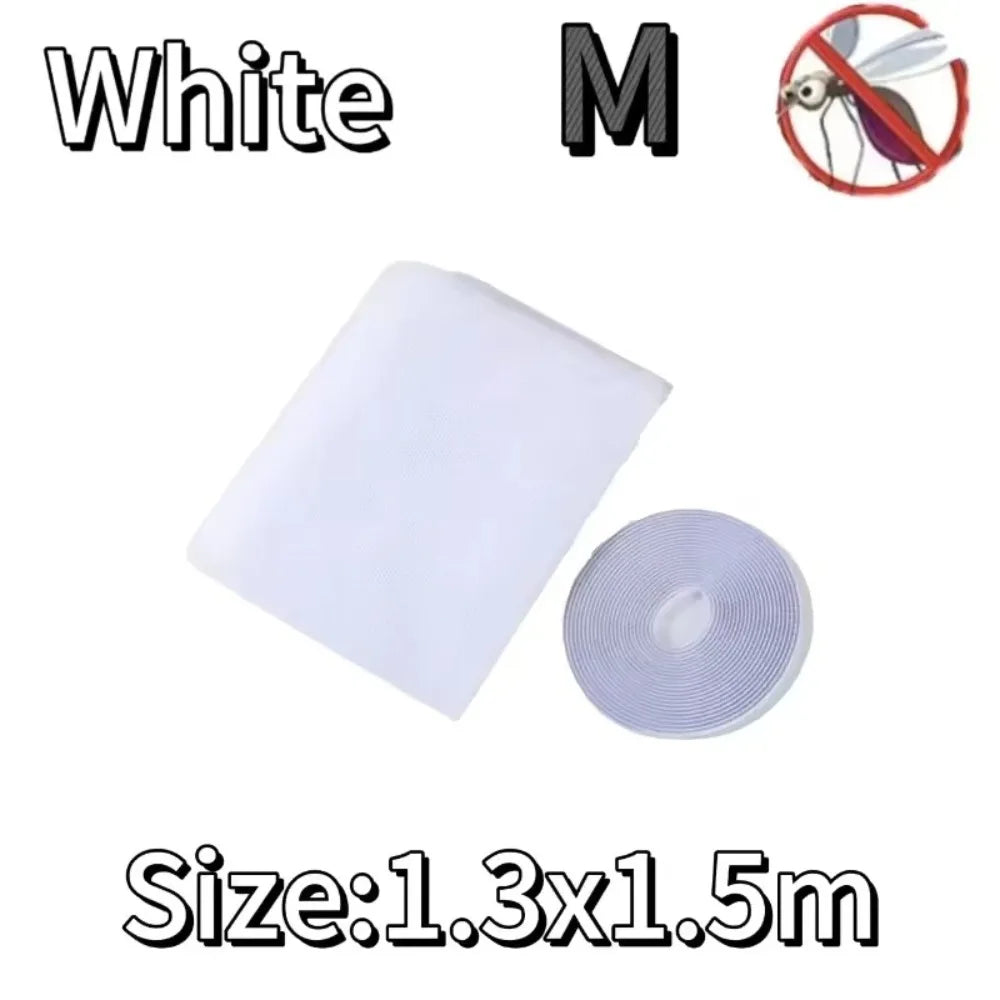 Self-Adhesive Mesh Mosquito Net – DIY Window Insect Screen Window Insect Screen Richie's 1.3-1.5M White