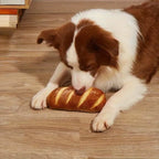 Fabric Bread-Shaped Dog Chew Toy for Small Breeds | Richie's Dog Chew Toy Richie's