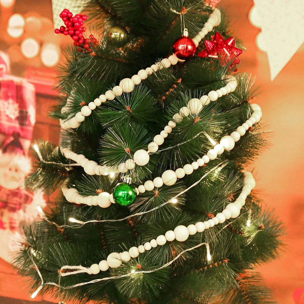 Wooden Bead Garland String Décor – Eco-Friendly Handcrafted Bead Garland Decor Richie's other