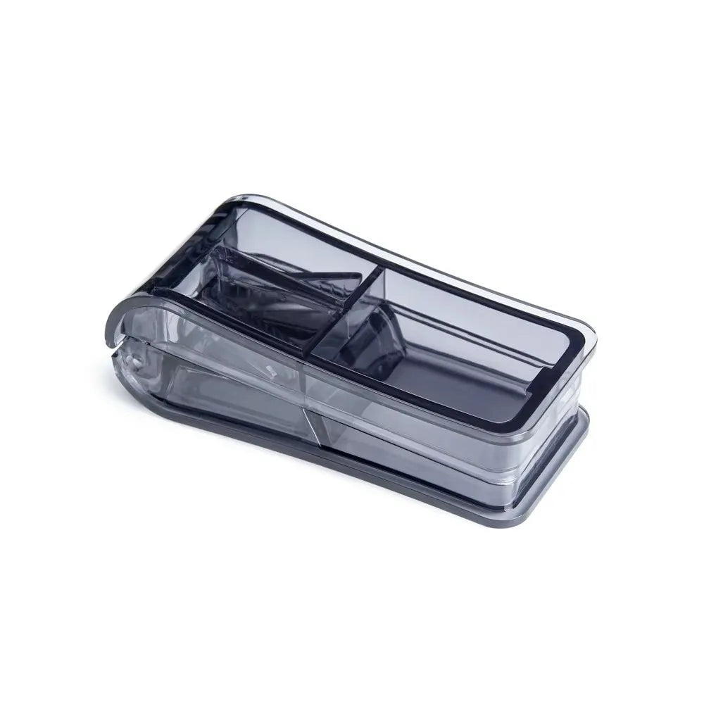 Portable 2-in-1 Tablet Cutter & Pill Storage Case Pill Cutter & Organizer Richie's Grey