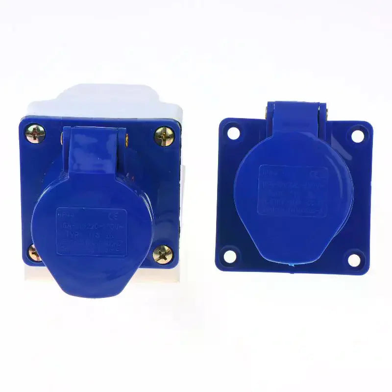 220V 16A IP44 Waterproof Industrial Plug & Socket Connector Industrial Power Connector Richie's