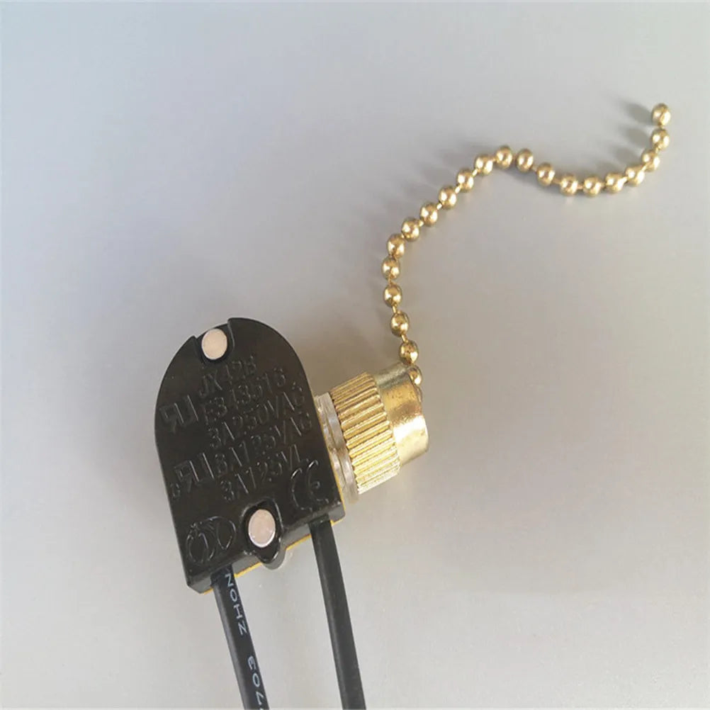Pull-Chain Switch for Ceiling Fan Lights – On/Off Control Pull Chain Switch Richie's