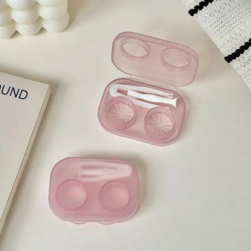 Contact Lens Case with Tweezers – Dustproof Travel Organizer Contact Lens Case Richie's A2-1pc