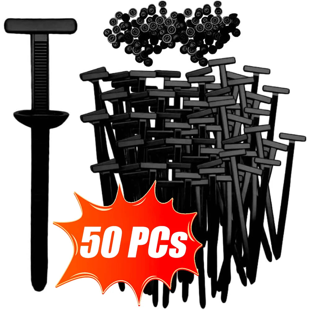 Heavy Duty UV Resistant Self-Locking Car Cable Zip Ties 50/100pc Cable Tie Fasteners Richie's 50pcs