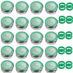 20 Pcs Brass Faucet Aerator Water Saving Anti-Splash Bubbler Faucet Aerator Richie's 6L-minute-brass 24MM