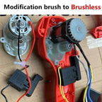 Brushless Motor Replacement for 4/6/8 Inch Cordless Chainsaw Chainsaw Motor Part Richie's