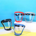 Transparent Full Face Shield with 10 Filters | Cycling Mask Cycling Face Shield Richie's