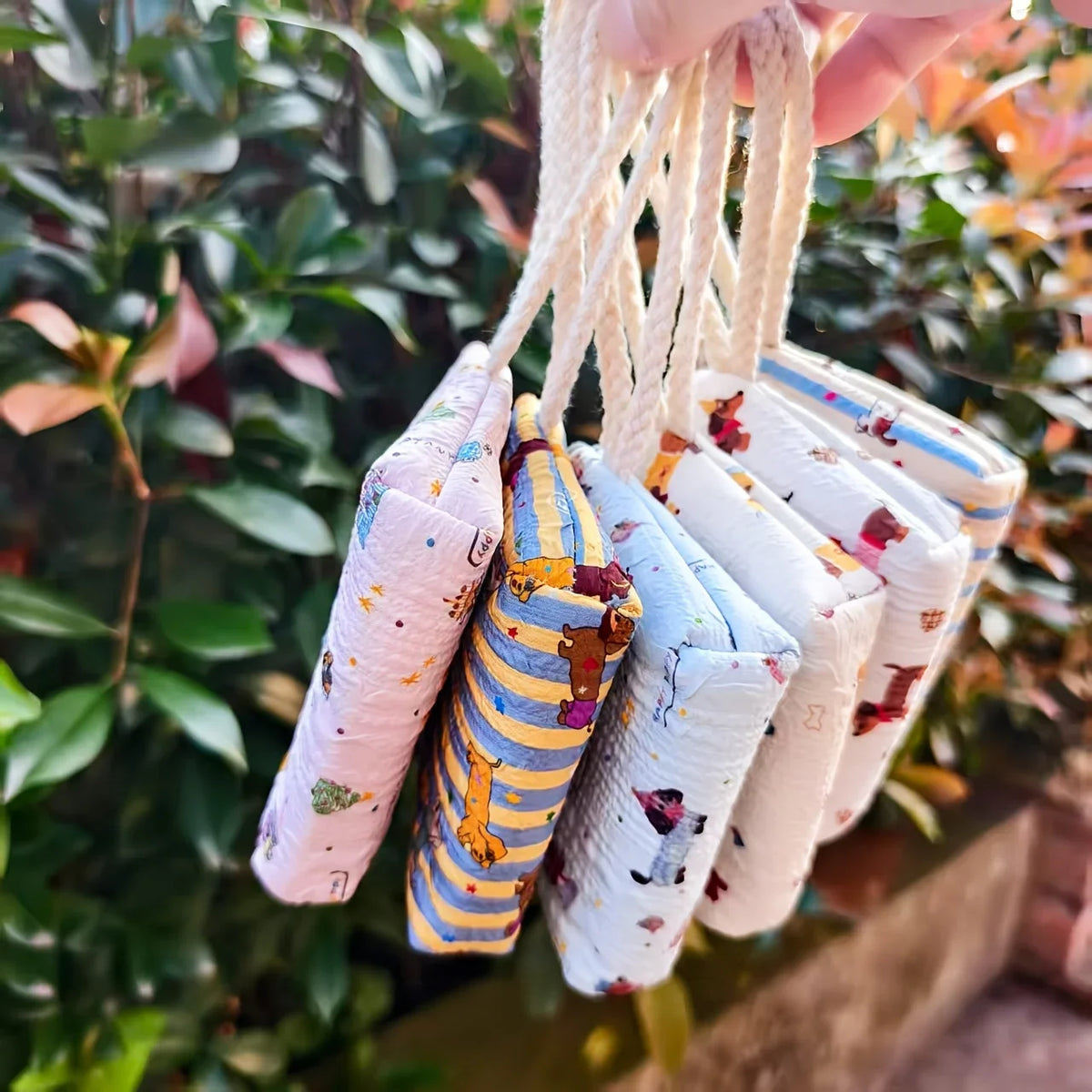 12 Pcs Sausage Dog Wristband Zipper Coin Purse Mini Wallet Set Coin Purse Set Richie's
