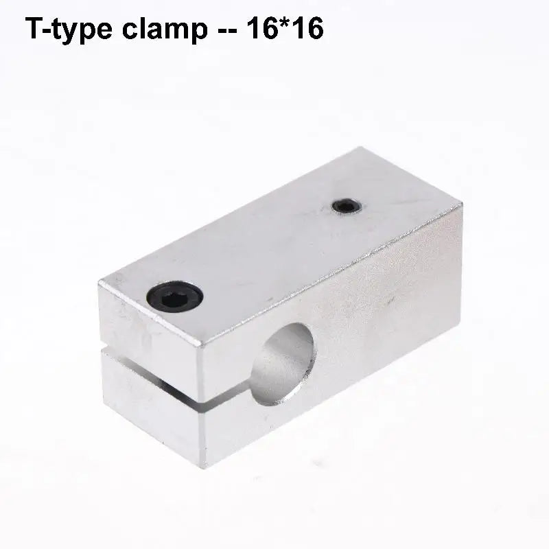 T-Type Optical Axis Cross Connector Block for 3D Printer Linear Guide Linear Guide Connector Richie's A8
