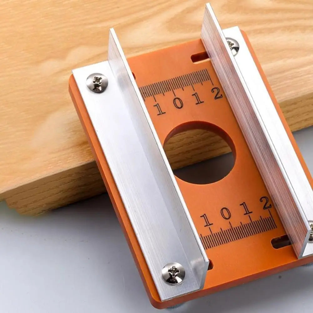 Wood Router Slotting Locator – Aluminum Trimmer Base Bracket Router Base Bracket Richie's