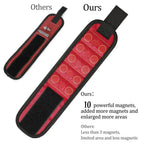 Magnetic Wristband Tool Holder – 10 Strong Magnets for DIY Work Magnetic Tool Wristband Richie's