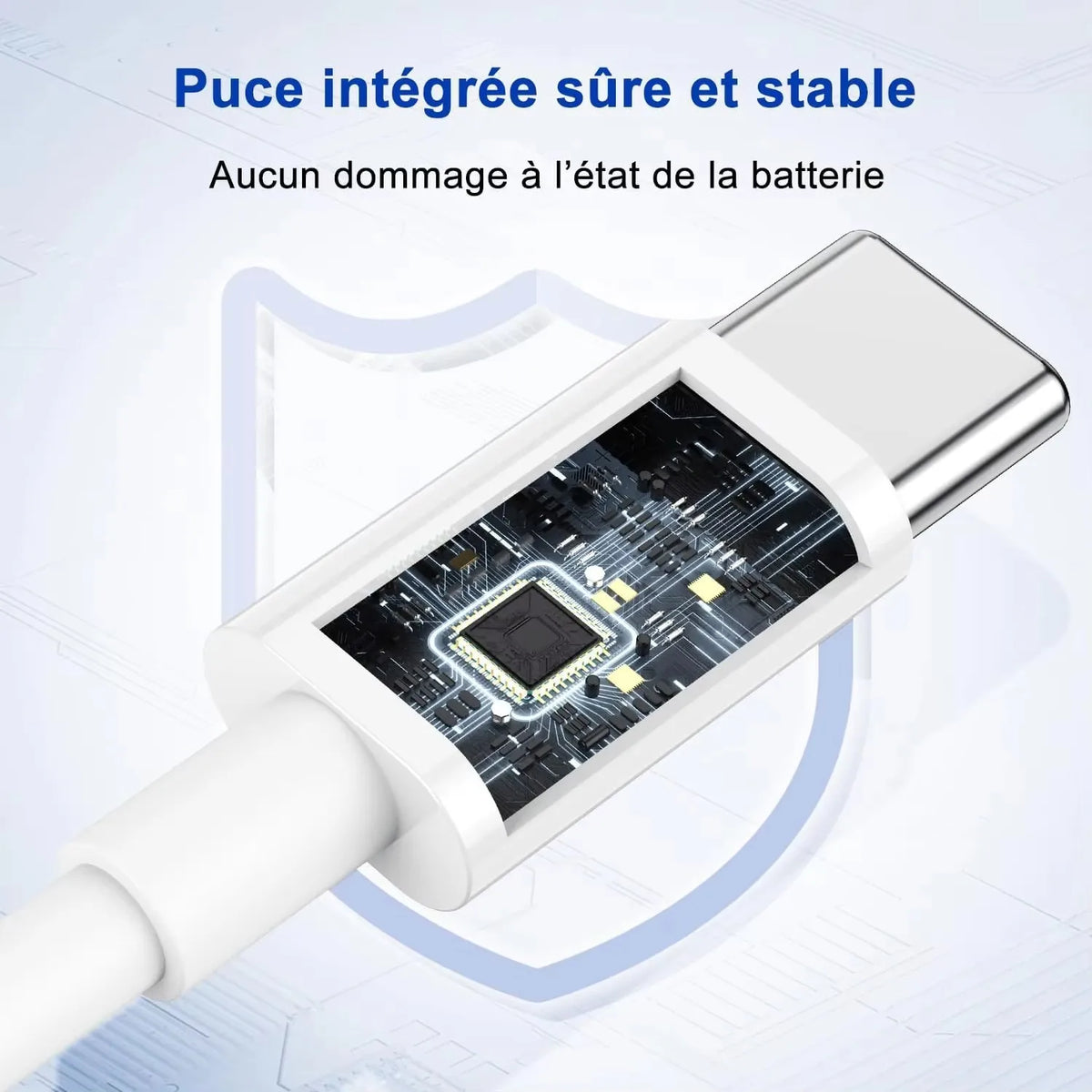 USB-C to USB-C 100W PD Fast Charging Cable – Data Transfer Cord USB-C Charging Cable Richie's