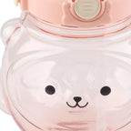 1000ml Cartoon Bear Resin Water Bottle with Shoulder Strap Resin Water Bottle Richie's