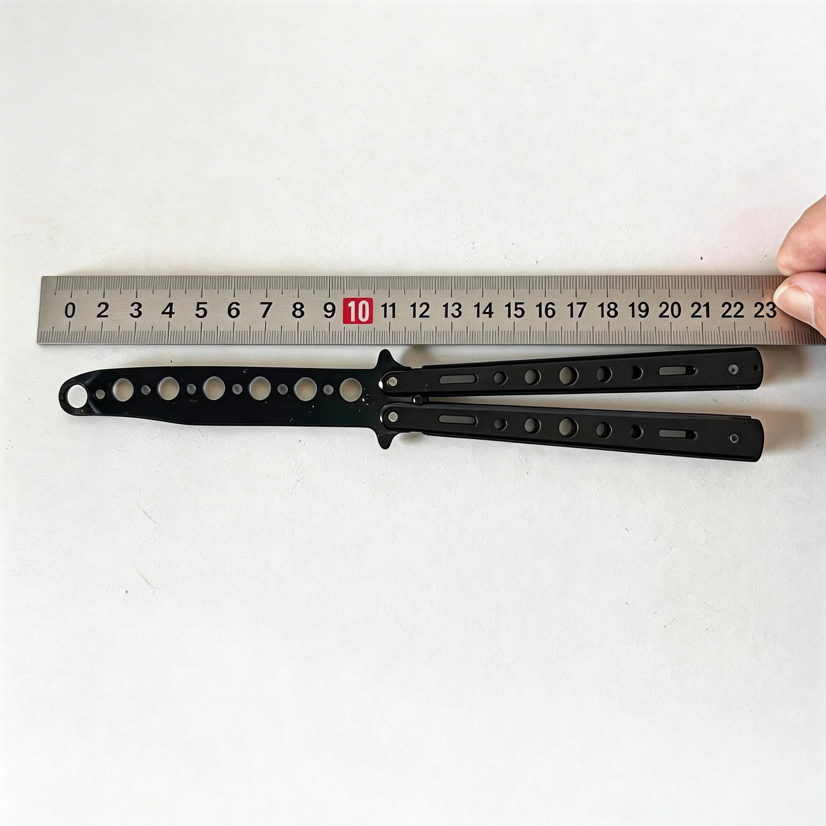 Stainless Steel Butterfly Trainer Knife – Balisong Flip Practice Butterfly Knife Trainer Richie's
