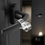 Silicone Door Handle Bumper – No-Drill Wall Protector Ring Door Handle Bumper Richie's 2 Holes Clear