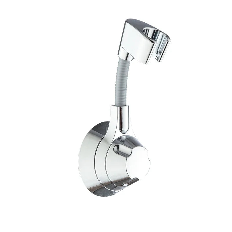 Suction Cup Shower Head Holder – 360° Adjustable, No Drill Shower Head Holder Richie's silver