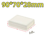 ABS Plastic Waterproof Electronic Project Box Enclosure Case Electronic Enclosure Box Richie's 90x70x28mm-grey