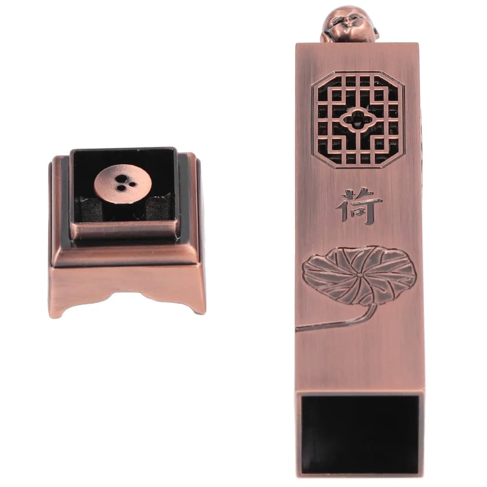 Classical Hollow Zinc Alloy Incense Stick Holder – Copper Incense Stick Holder Richie's