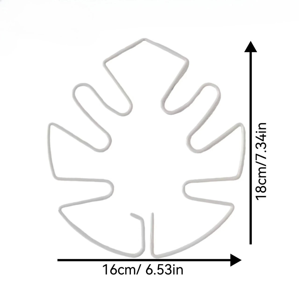 Large Iron Hanging Plant Stand Hook – Indoor & Outdoor Use Hanging Plant Stand Richie's White 1pc