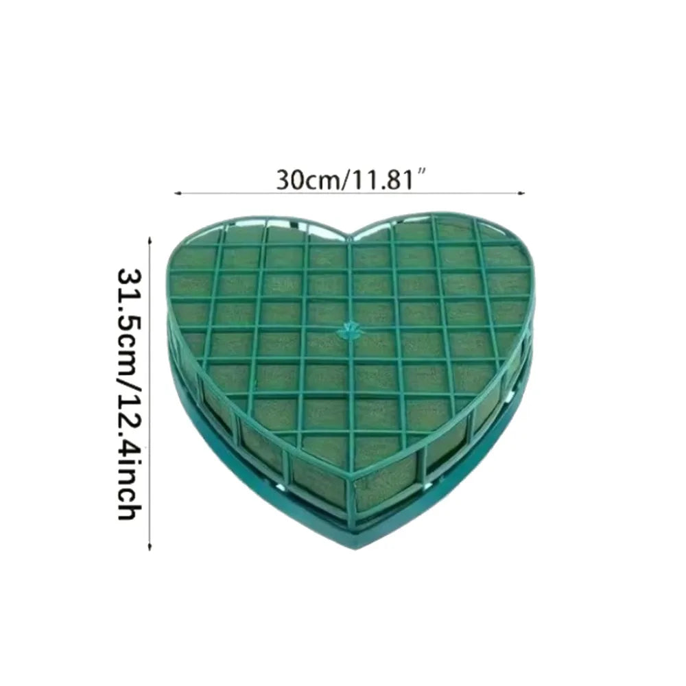 Heart Shaped Floral Foam with Suction Cup – DIY Car Decor Floral Foam Tray Richie's L