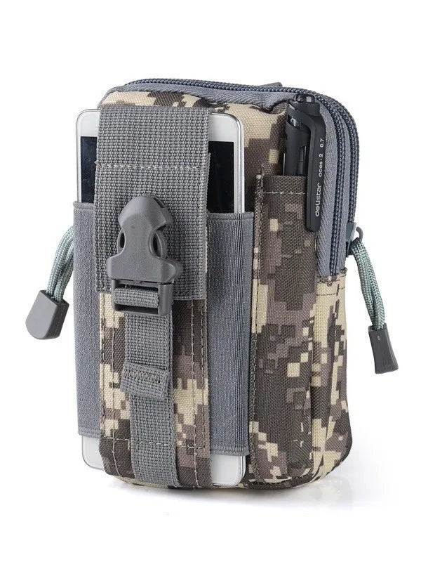 Tactical Leg Bag Multi-Pocket Waist Fanny Pack Belt Bag Tactical Waist Bag Richie's ACU camouflage