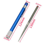 Diamond Pen Hook & Knife Sharpener – Portable Outdoor Tool Hook & Knife Sharpener Richie's Double Head Blue M