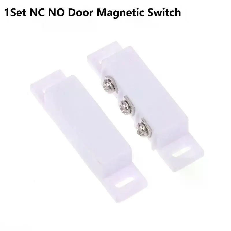 NO NC Magnetic Door Window Contact Sensor Reed Switch Alarm Door Window Sensor Richie's