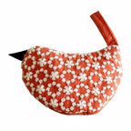 Japanese Bird Embroidered Pot Handle Cover | Heat Resistant Grip Pot Handle Cover Richie's Orange-1pc
