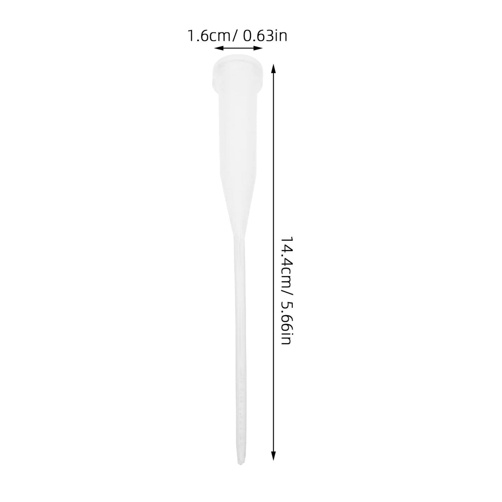 25Pcs Floral Water Tubes with Caps – Plastic Flower Stem Holders Floral Arrangement Tubes Richie's 14.4X1.6X1.6CM