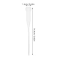 25Pcs Floral Water Tubes with Caps – Plastic Flower Stem Holders Floral Arrangement Tubes Richie's 14.4X1.6X1.6CM