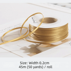 2mm Double-Sided Satin Ribbon 45m Roll – Gift & Craft Craft Satin Ribbon Richie's