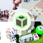 APWIKOGER 4-Sided Digital Cube Countdown Timer – Poker Chess Digital Cube Timer Richie's