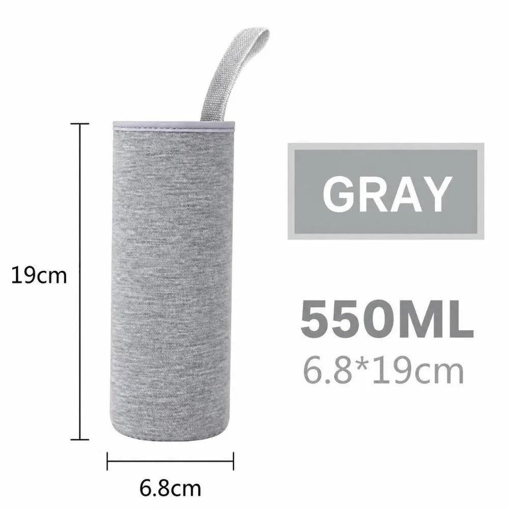 Neoprene Water Bottle Sleeve with Handle – 420/550ml