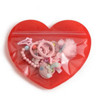 20PCS Heart Shaped Self-Sealing Gift Bags – Jewelry & Candy Gift Packaging Bags Richie's