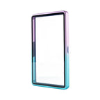 Gradient Aluminum Trading Card Case 35PT UV Double-Sided Glass Trading Card Case Richie's Blue purple