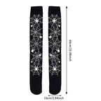Halloween Spider Web Blood Print Over-Knee Cosplay Stockings Halloween Costume Stockings Richie's