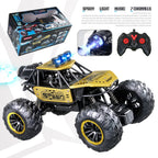 2.4G RC Off-Road Alloy Car with Lights, Music & Spray RC Off-Road Car Richie's Bd014-G