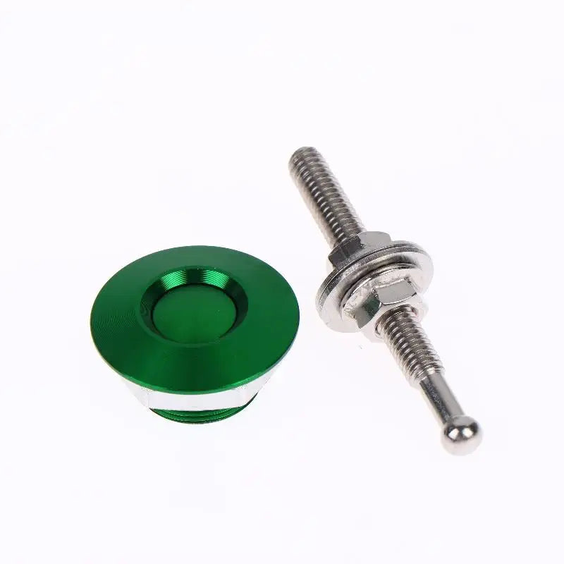 30mm Aluminum Hood Pin Quick Release Latch Lock – Universal Fit Hood Pin Lock Kit Richie's Green