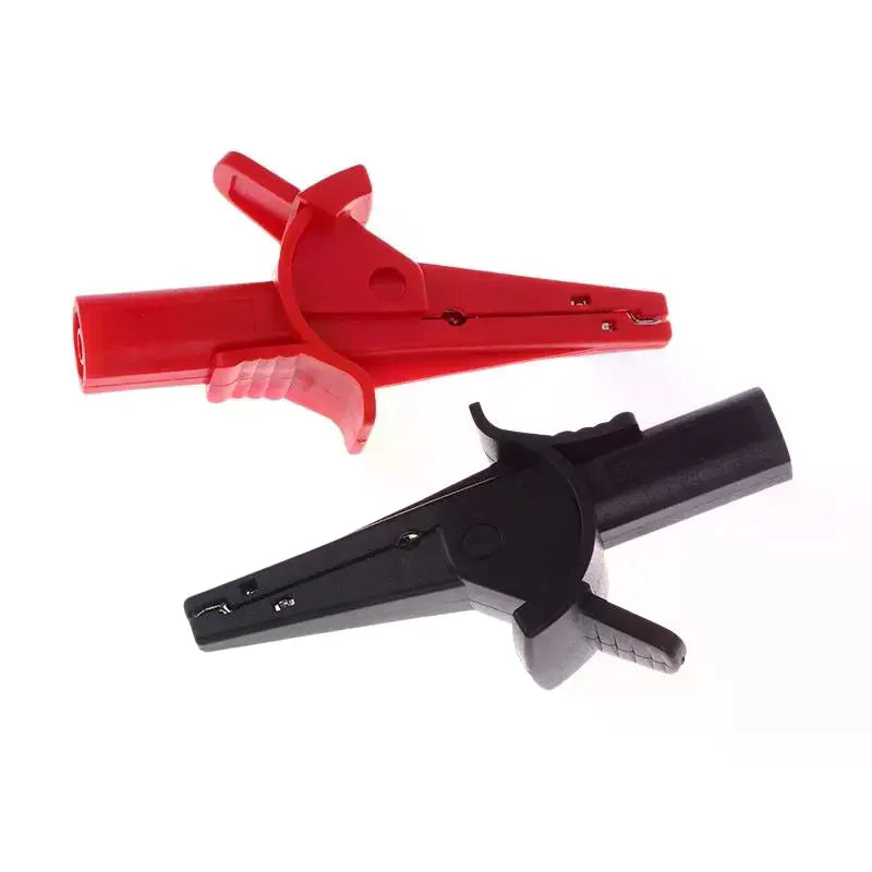 4mm Banana Socket Safety Alligator Clips 1000V/10A – 2Pcs Electrical Test Clips Richie's Default Title
