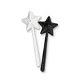 Magic Wand Salt & Pepper Shakers – Star Design Condiment Set Salt & Pepper Shaker Richie's Black-White