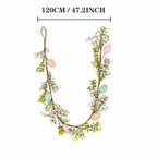 Easter Artificial Vine Wreath – Colorful Eggs & Butterfly Décor Easter Vine Wreath Richie's Wheat Vine
