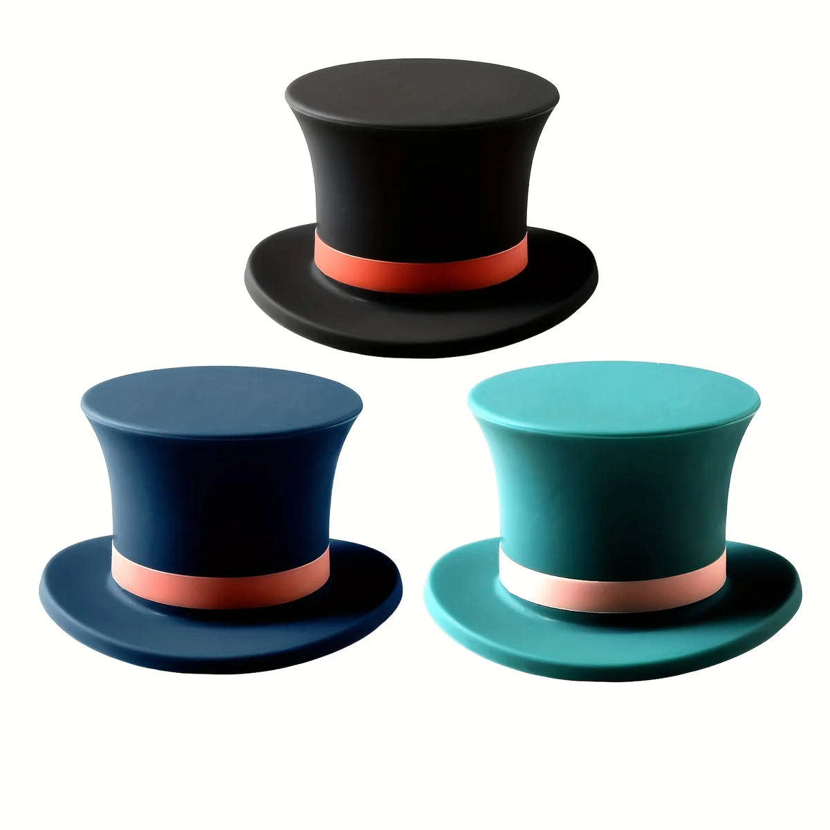 Magic Hat Silicone Wine Stopper – Reusable Bottle Seal Wine Bottle Stopper Richie's 3pcs
