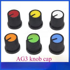 30PCS Potentiometer Knobs Set 6mm WH148 Assorted Colors Potentiometer Knobs Set Richie's