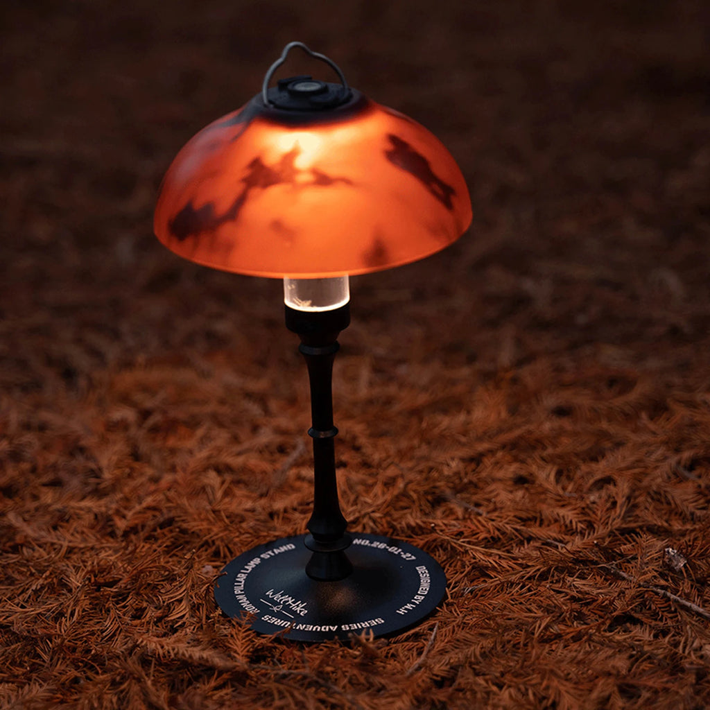Aluminum Camping Lamp Holder 1/4" Thread Dismountable Light Stand Camping Lamp Holder Richie's