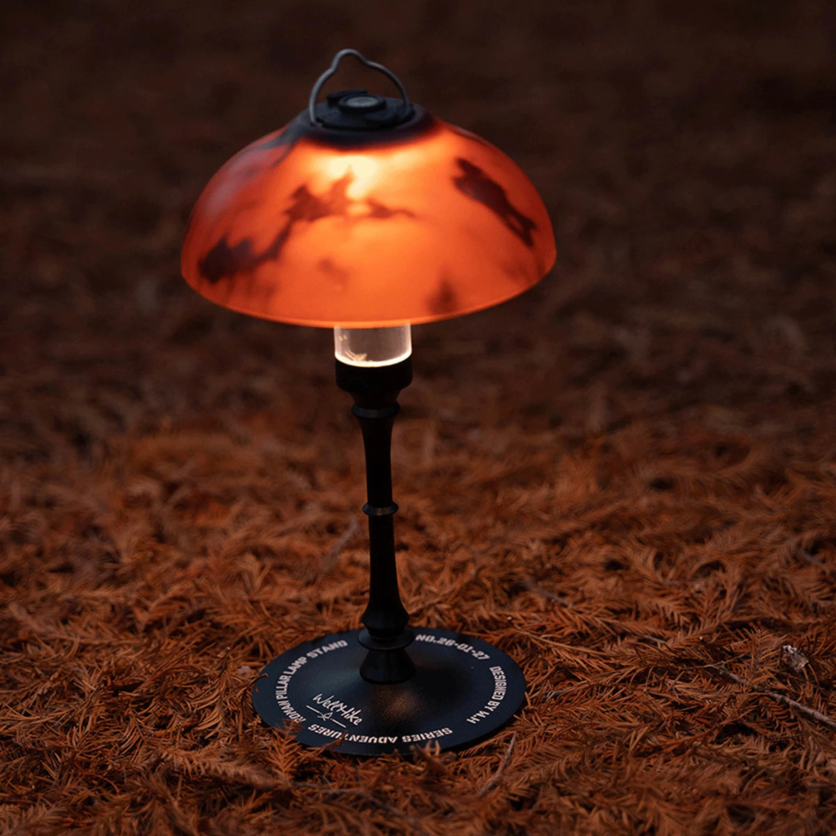 Aluminum Camping Lamp Holder 1/4" Thread Dismountable Light Stand Camping Lamp Holder Richie's