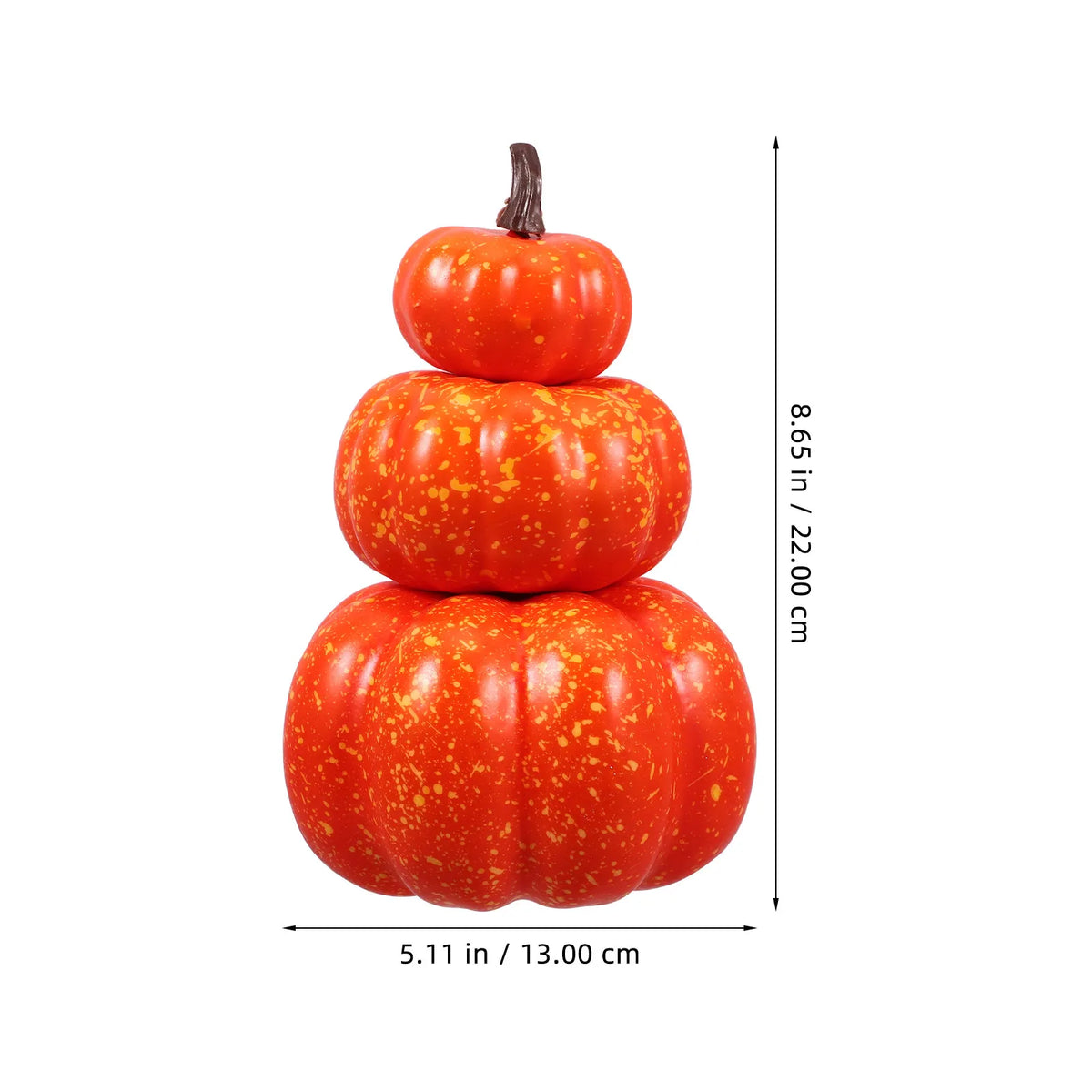 Foam Fake Pumpkin – Halloween & Farmhouse Tabletop Decor Halloween Pumpkin Decor Richie's