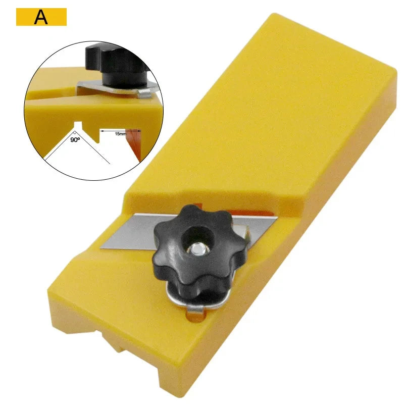Drywall Edge Chamfer Hand Plane – Gypsum Board Trimmer Tool Drywall Chamfer Plane Richie's A